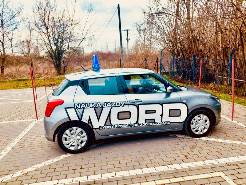 Zdjęcie na okładce dla Nauka jazdy WORD - Grudziądz
